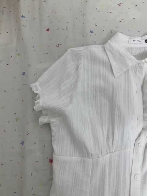 Áo sơ mi nữ Chanbigsize trắng size XL. Mua bán Quần áo tại Huyện Hưng Hà Thái Bình được đăng bởi Phuong Thao Nguyen hình 1
