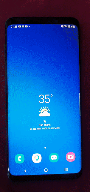 Samsung Galaxy S9 Plus fullbox 64GB xanh, Mỹ . Mua bán Điện thoại tại Quận Tân Phú Tp Hồ Chí Minh được đăng bởi Vũ  hình 1