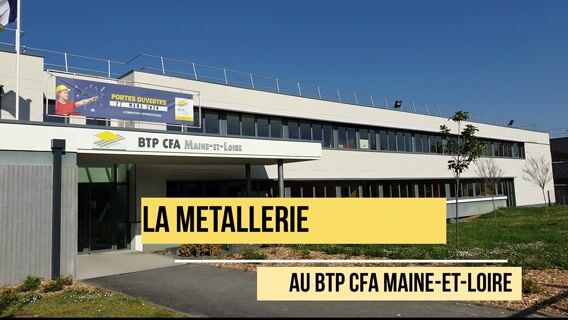 La métallerie au BTP CFA Maine-et-Loire