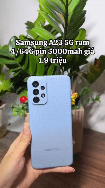 Samsung Galaxy A23 5G 4GB/64GB Xanh nhạt. Mua bán Điện thoại tại Quận Hà Đông Hà Nội được đăng bởi Điện Thoại Cũ  hình 1