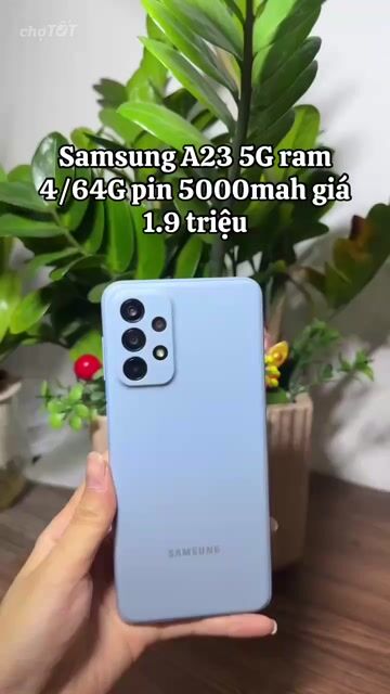 Samsung Galaxy A23 5G 4GB/64GB Xanh nhạt. Mua bán Điện thoại tại Quận Hà Đông Hà Nội được đăng bởi Điện Thoại Cũ  hình 1