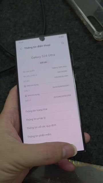 Samsung Galaxy S24 Ultra 12GB/256GB Mực cam. Mua bán Điện thoại tại Quận Thanh Xuân Hà Nội được đăng bởi Shandp thanh xuân hình 1