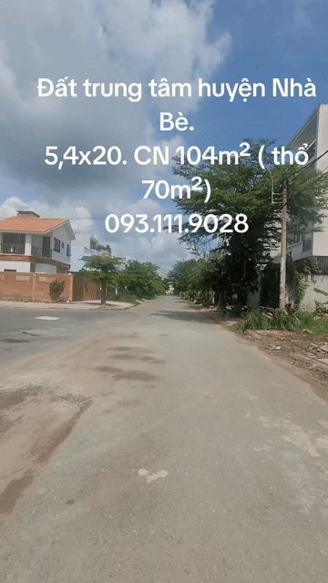 Mua bán Đất Huyện Nhà Bè Tp Hồ Chí Minh diện tích 105 m² giá 4,5 tỷ