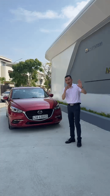 Mazda 3 Đỏ 5 chỗ 4 vạn. Mua bán Ô tô tại Quận Cẩm Lệ Đà Nẵng được đăng bởi otocudanang hình 1