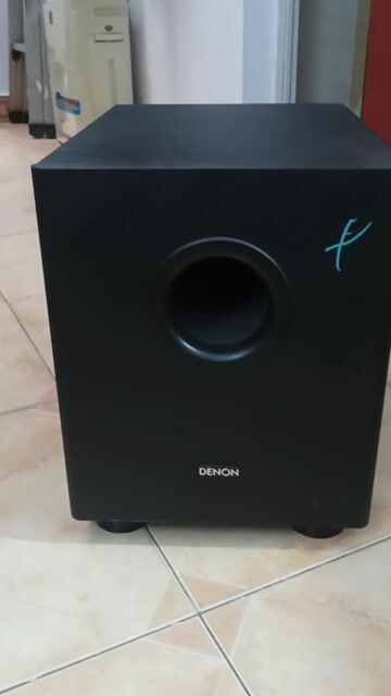 Loa siêu trầm Denon DSW-391 BÃI NHẬT. Mua bán Tivi, Âm thanh tại Quận Hai Bà Trưng Hà Nội được đăng bởi LAM hình 1