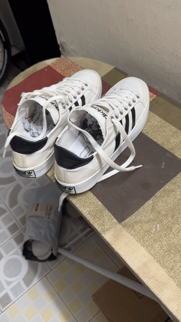 Giày Adidas vải canvas size 42.5. Mua bán Giày dép tại Quận Bình Thuỷ Cần Thơ được đăng bởi Thầy Tiến 2hand hình 1