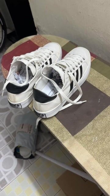 Giày Adidas vải canvas size 42.5. Mua bán Giày dép tại Quận Bình Thuỷ Cần Thơ được đăng bởi Thầy Tiến 2hand hình 1