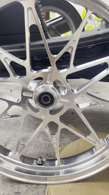 Mâm xe máy CNC Vision Vario Bạc. Mua bán Phụ tùng xe tại Thành phố Thủ Đức Tp Hồ Chí Minh được đăng bởi Thắng hình 1