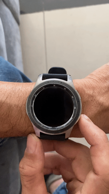 Samsung Galaxy Watch SM R800 46mm Đen. Mua bán Thiết bị đeo thông minh tại Quận Tân Phú Tp Hồ Chí Minh được đăng bởi Điểu hình 1