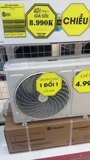 Máy Lạnh Casper 1HP Mới , Nguyên seal. Mua bán Máy lạnh, điều hoà tại Quận Gò Vấp Tp Hồ Chí Minh được đăng bởi Tấn Phú hình 1