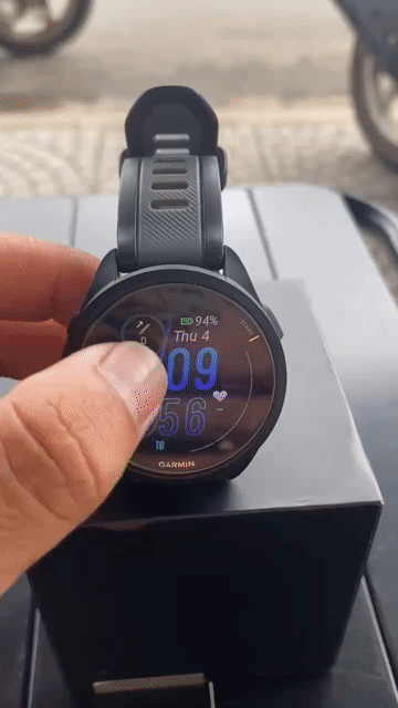 Garmin 165 Đen Như mới. Mua bán Thiết bị đeo thông minh tại Huyện Dương Minh Châu Tây Ninh được đăng bởi Nhân Chi hình 1