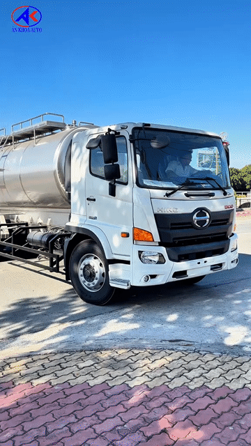 Xe bồn Hino FL Inox 304 13 khối Euro 5. Mua bán Xe tải, xe ben tại Thành phố Thuận An Bình Dương được đăng bởi CÔNG TY TNHH KT SX Ô TÔ ÂN KHOA hình 1