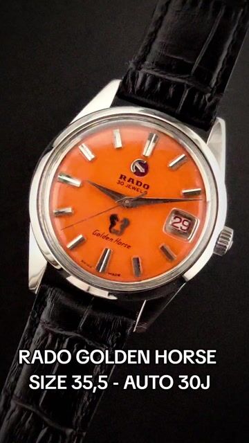 Rado Golden Horse Nam Cam 35.5mm. Mua bán Đồng hồ tại Quận 8 Tp Hồ Chí Minh được đăng bởi Thành SG hình 1