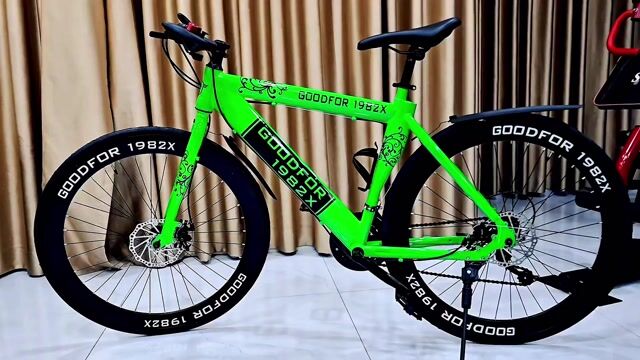 XE ĐẠP ĐUA MỚI 100% Q8 Goodfor 1982X Xanh lá. Mua bán Xe đạp tại Quận 8 Tp Hồ Chí Minh được đăng bởi Nguyễn Đình Phúc hình 1