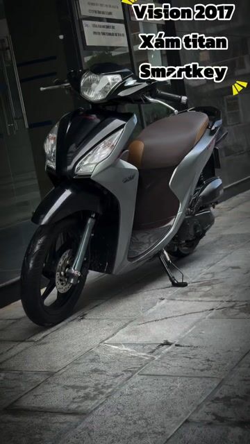 Vision xám Titan khoá smartkey chất cực kỳ Hn. Mua bán Xe máy tại Quận Ba Đình Hà Nội được đăng bởi Xe Máy Nam Thi hình 1
