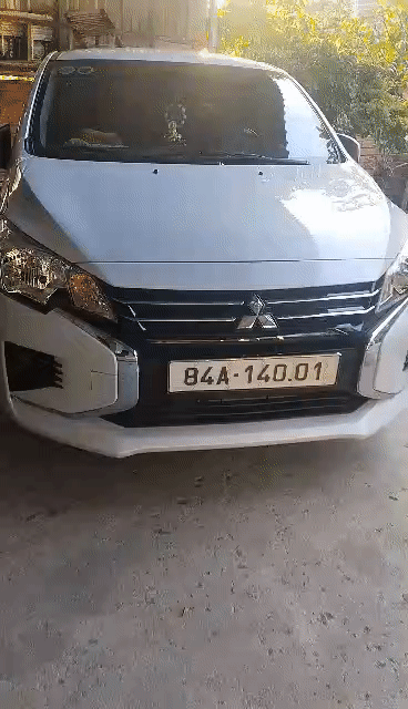 Mitsubishi Mirage 2019 Trắng 89.235 km. Mua bán Ô tô tại Thị xã Duyên Hải Trà Vinh được đăng bởi Ngọc Giao hình 1