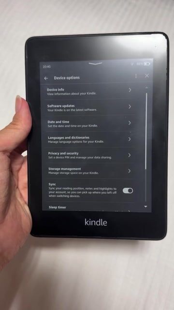 Máy đọc sách Amazon Kindle Paperwhite 4 Đen. Mua bán Máy tính bảng tại Thành phố Thủ Đức Tp Hồ Chí Minh được đăng bởi Ngô Tú Ngân hình 1