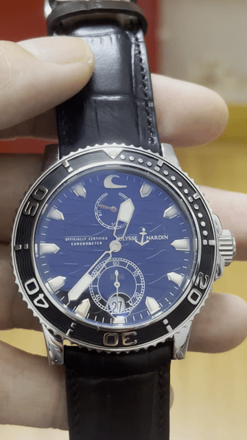 Đồng hồ Ulysse Nardin Auto 42mm, mới trên 95%. Mua bán Đồng hồ tại Quận Bình Thạnh Tp Hồ Chí Minh được đăng bởi Trí Đinh hình 1