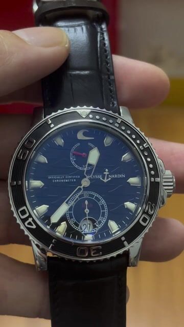 Đồng hồ Ulysse Nardin Auto 42mm, mới trên 95%. Mua bán Đồng hồ tại Quận Bình Thạnh Tp Hồ Chí Minh được đăng bởi Trí Đinh hình 1