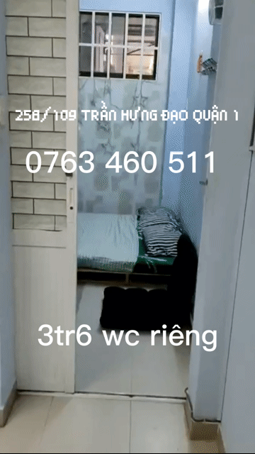 Cho thuê Phòng trọ Quận 1 Tp Hồ Chí Minh diện tích 20 m² giá 3,6 triệu/tháng