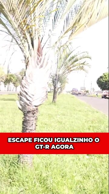 ESCAPE FICOU IGUALZINHO O GT-R AGORA