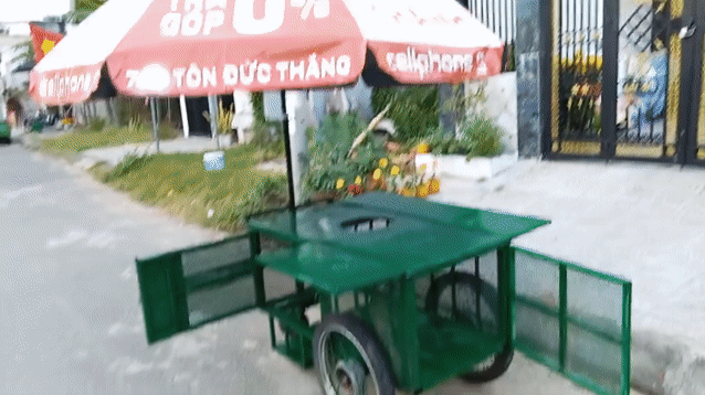 Thép xe đẫy bán hàng ăn uống. dù mới tinh. Mua bán Phương tiện khác tại Quận Cẩm Lệ Đà Nẵng được đăng bởi ngo cop ho hình 1