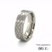7mm Brushed Titanium Celtic Wedding Ring 360 Video two