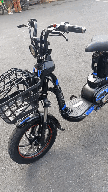 Xe đạp điện Osakar A10 Đen Trên 25km. Mua bán Xe đạp tại Thành phố Thủ Đức Tp Hồ Chí Minh được đăng bởi MUA BÁN TRAO ĐỔI XE ĐẠP MỚI CŨ hình 1