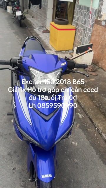 Exciter 150c 2018 B65 GÓP CẦN CCCD ĐỦ 18t TRẢ 0₫. Mua bán Xe máy tại Quận Ninh Kiều Cần Thơ được đăng bởi XE MÁY HOÀNG YẾN hình 1