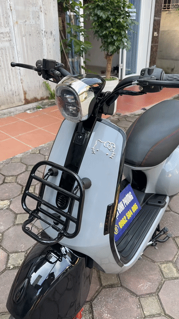 Xe điện Milan II Xám xi măng 50-60km/lần sạc. Mua bán Xe máy tại Quận Cầu Giấy Hà Nội được đăng bởi Xe điện Bình Phương hình 1