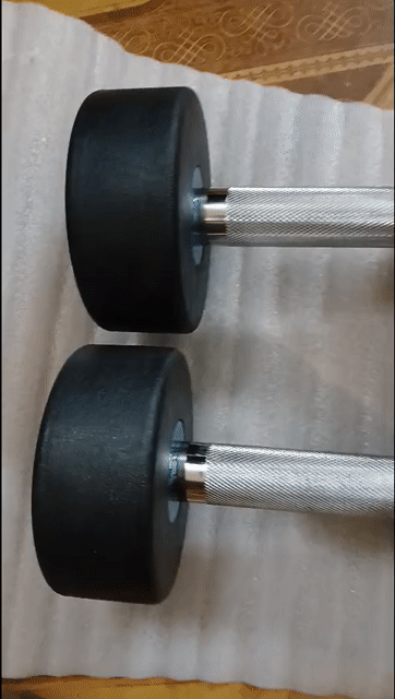 Tạ đơn Technogym 7.5kg Thép bọc cao su. Mua bán Đồ thể thao, Dã ngoại tại Quận Nam Từ Liêm Hà Nội được đăng bởi Trang Shop hình 1