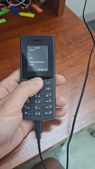 Nokia N105 Đen 2 SIM. Mua bán Điện thoại tại Quận Ba Đình Hà Nội được đăng bởi A Duy hình 1