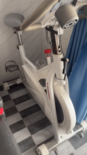 Xe đạp tập thể dục KingSport BK-5803 Trắng mới 99%. Mua bán Đồ thể thao, Dã ngoại tại Thị xã Long Mỹ Hậu Giang được đăng bởi Hoàng Phú hình 1