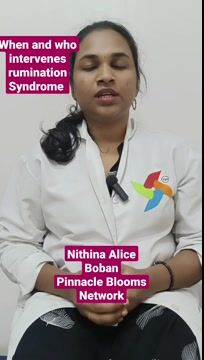 When to Intervene? Who can help you in treating Rumunation  Condition in Kids ?