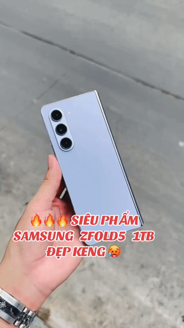 Samsung Z Fold5 1TB Xanh SSVN. Mua bán Điện thoại tại Quận 10 Tp Hồ Chí Minh được đăng bởi Trần Như Ngọc hình 1