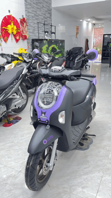 Honda Scoopy Đen tím 5000 km mẫu mới. Mua bán Xe máy tại Quận Thanh Khê Đà Nẵng được đăng bởi Thành Đại   hình 1