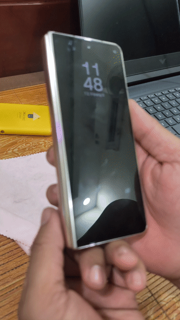 Samsung Galaxy Z Fold4 12GB/256GB Vàng kem. Mua bán Điện thoại tại Huyện Đức Hòa Long An được đăng bởi Bảo Ngân hình 1