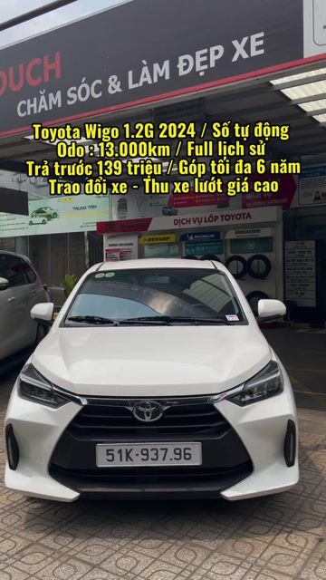 Toyota Wigo 1.2G 2024/ 13.000 km. Mua bán Ô tô tại Quận Tân Phú Tp Hồ Chí Minh được đăng bởi Lê Tấn Dũ hình 1