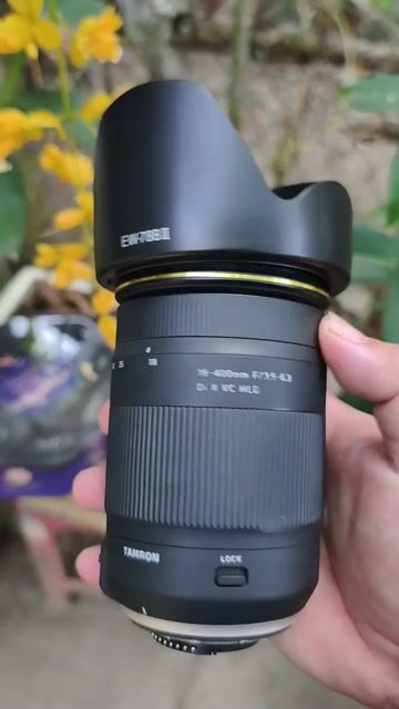 Ống kính Tamron 18-400 Di II VC for nikon. Mua bán Máy ảnh, Máy quay tại Thành phố Cao Lãnh Đồng Tháp được đăng bởi Trần đăng khoa hình 1