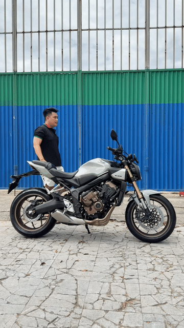 Honda CB650R Xám 4000 km. Mua bán Xe máy tại Quận Nam Từ Liêm Hà Nội được đăng bởi Phanmotorcycle hình 1