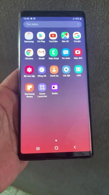Samsung Galaxy Note 9 128GB Đen nguyên zin full cn. Mua bán Điện thoại tại Quận 6 Tp Hồ Chí Minh được đăng bởi Huynh Hai Minh  hình 1