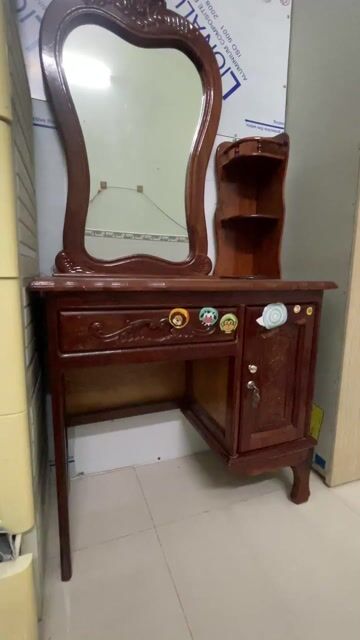 Bàn trang điểm Gỗ Nâu 80x40cm. Mua bán Nội thất, đồ gia dụng khác tại Quận Gò Vấp Tp Hồ Chí Minh được đăng bởi Trâm hình 1