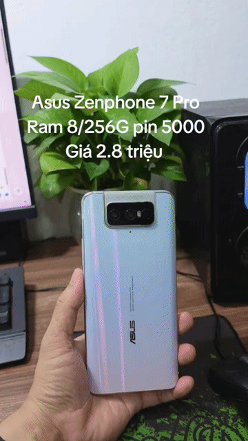 Asus Zenphone 7 Pro 8GB 256GB zin chiến game tốt. Mua bán Điện thoại tại Quận Hà Đông Hà Nội được đăng bởi Shop Điện Thoại Cũ Zin hình 1
