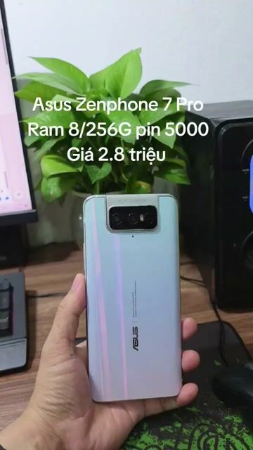 Asus Zenphone 7 Pro 8GB 256GB zin chiến game tốt. Mua bán Điện thoại tại Quận Hà Đông Hà Nội được đăng bởi Shop Điện Thoại Cũ Zin hình 1