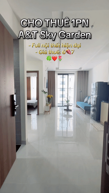 Cho thuê Căn hộ Chung cư A&T Sky Garden Thành phố Thuận An Bình Dương diện tích 47 m² giá 6,7 triệu/tháng