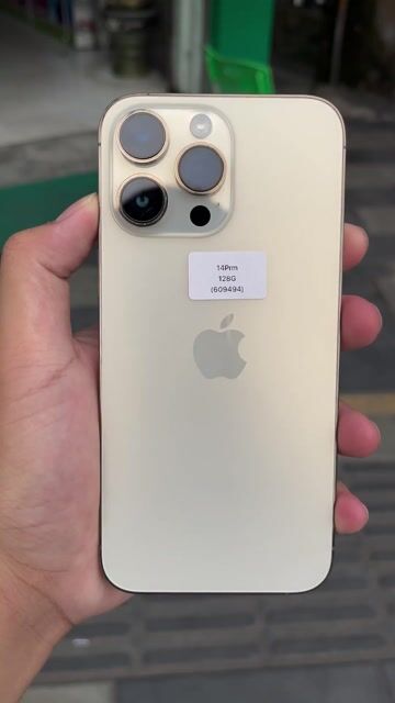 Apple iPhone 14 Pro Max 128GB Vàng gold. Mua bán Điện thoại tại Quận Ngô Quyền Hải Phòng được đăng bởi TRAN SONG HA hình 1