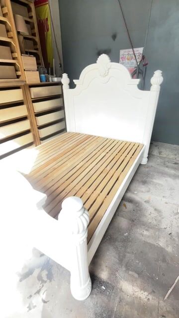 giường hoàng gia 1m6x2m. Mua bán Giường, chăn ga gối nệm tại Quận Bình Tân Tp Hồ Chí Minh được đăng bởi HÀNG THANH LÝ NỘI THẤT 268 hình 1
