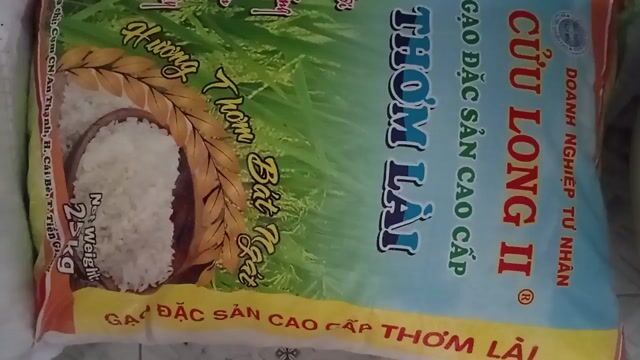 Gạo Cửu Long II 10kg Thơm Lài. Mua bán Đồ ăn, thực phẩm và các loại khác tại Thành phố Phan Rang-Tháp Chàm Ninh Thuận được đăng bởi Nguyen Anh Tuan hình 1
