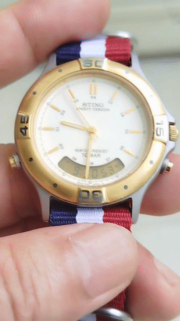 Casio STN-401W 36mm Vàng Bạc Đỏ Trắng Xanh. Mua bán Đồng hồ tại Thành phố Kon Tum Kon Tum được đăng bởi THIÊN NGÂN hình 1