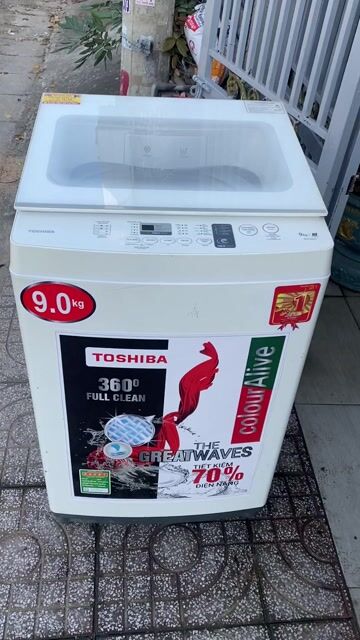 Máy giặt Toshiba 9kg. Mua bán Máy giặt tại Thị xã Phú Mỹ Bà Rịa - Vũng Tàu được đăng bởi Nguyễn Quang Phi hình 1